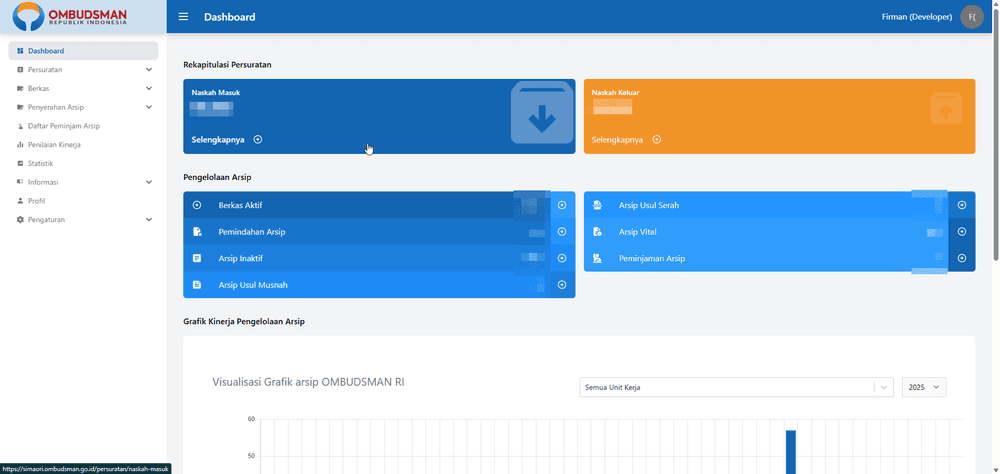Ombudsman RI SIMAORI Web App