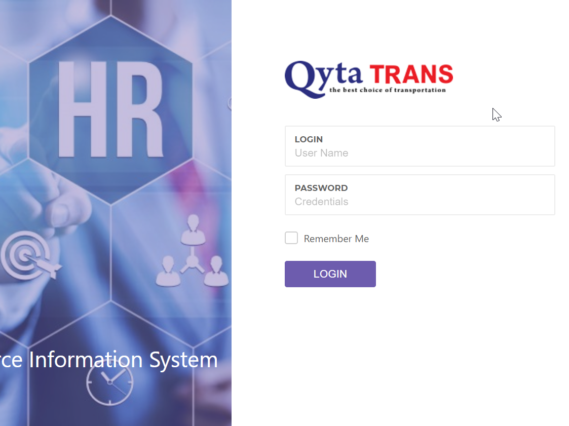 Human Resource Information System Qyta Trans